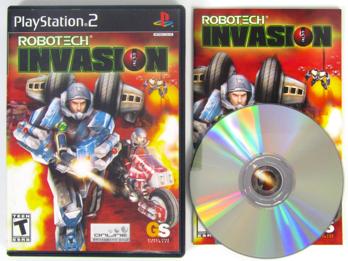 Robotech Invasion pour Playstation 2 occasion - Retro Game Place Robotech Invasion pour Playstation 2 occasion - Retro Game Place