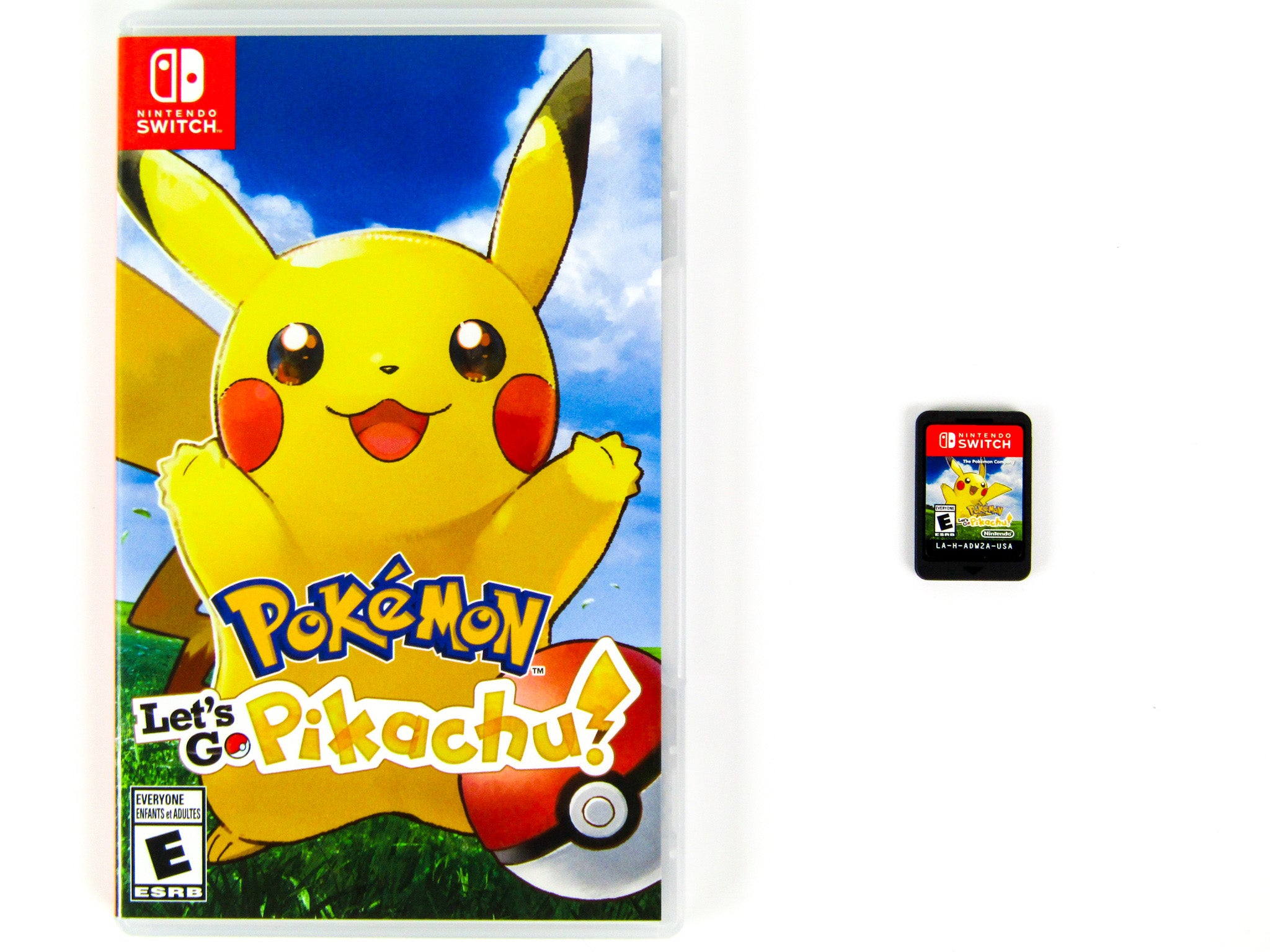 JEUX NINTENDO Switch Pokemon Let's Go pikachu