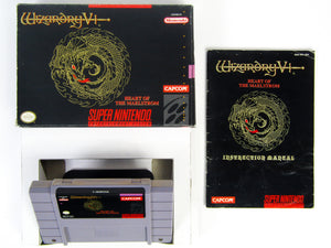 Wizardry V 5 Heart Of The Maelstrom (Super Nintendo / SNES)