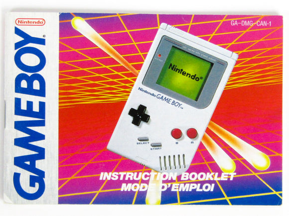 Original Game boy System [Manual] (Game Boy)