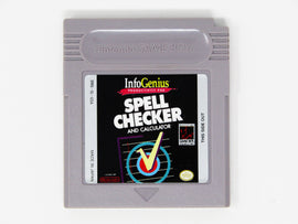 InfoGenius: Spell Checker And Calculator (Nintendo Game Boy)