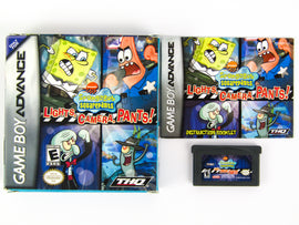 SpongeBob SquarePants: Lights Camera Pants (Nintendo Game Boy Advance / GBA)