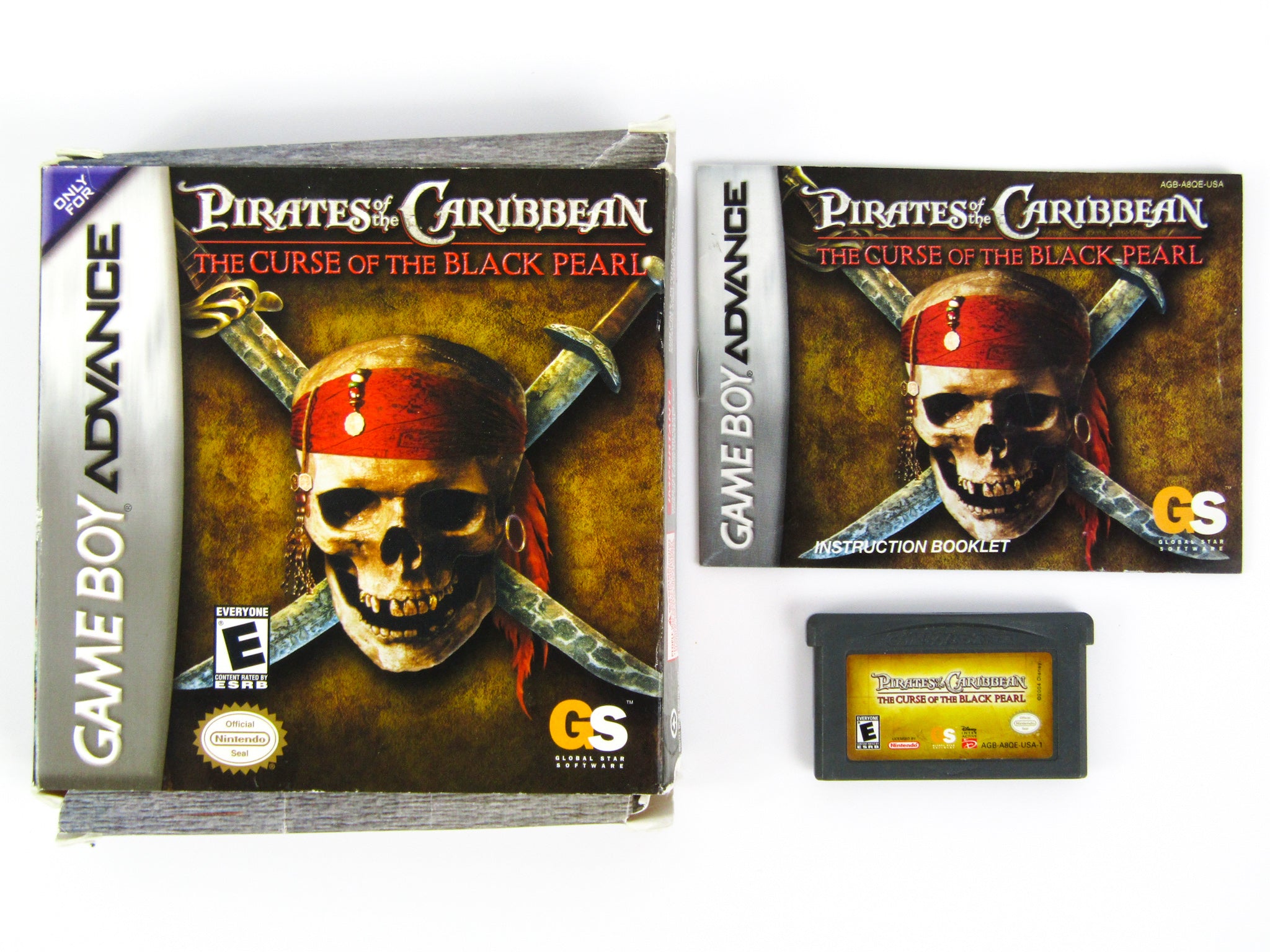 Pirates of the Caribbean: The Curse of the Black Pearl (Game Boy Advan –  RetroMTL