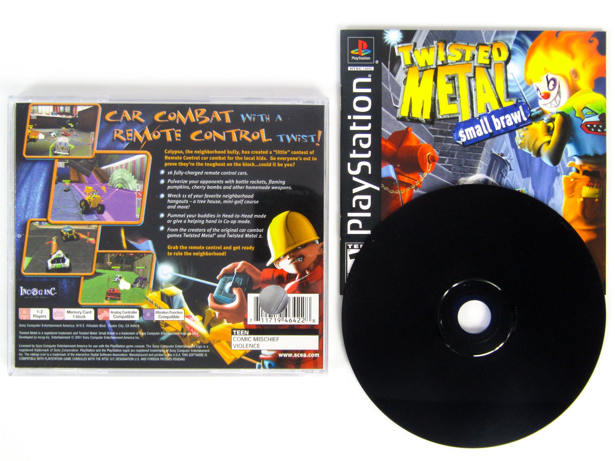 Twisted Metal: Small Brawl - PlayStation, PlayStation