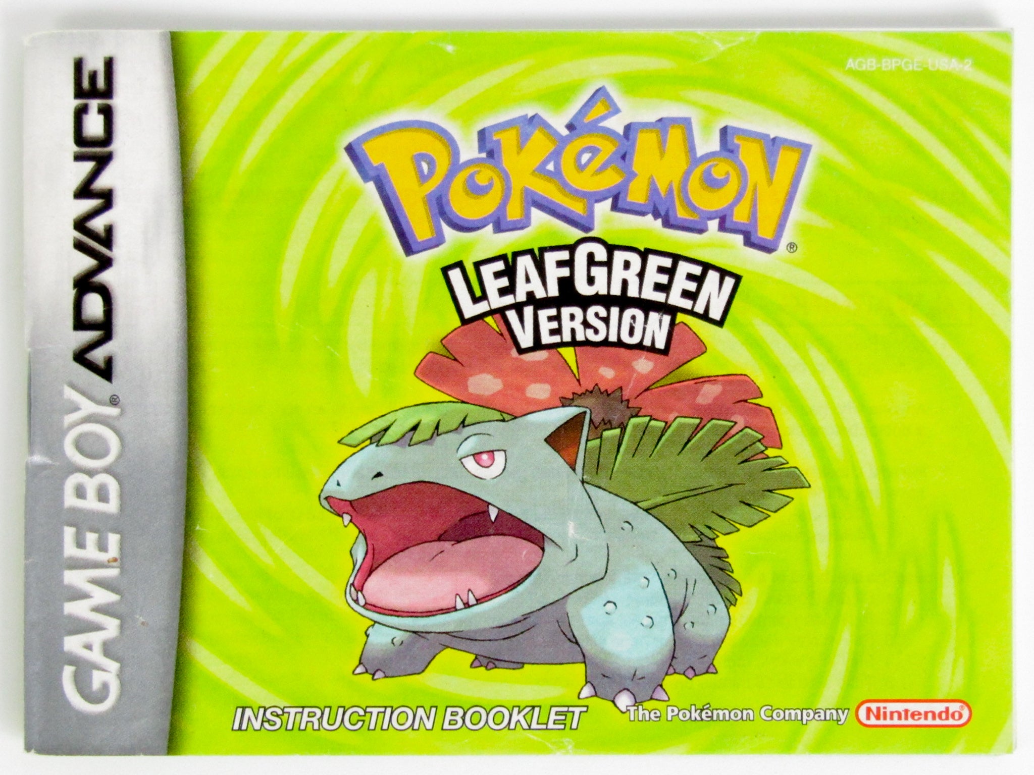 Pokemon LeafGreen Version for factory Nintendo Gameboy Advance