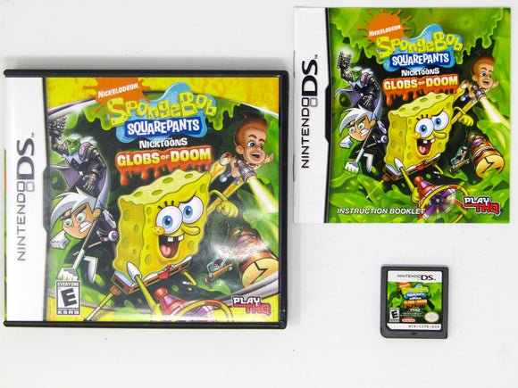 SpongeBob SquarePants Featuring Nicktoons Globs of Doom (Nintendo DS)