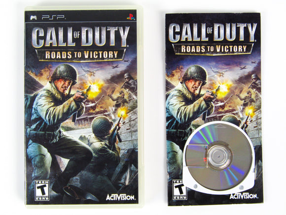 Call of Duty Roads to Victory (Playstation Portable / PSP)