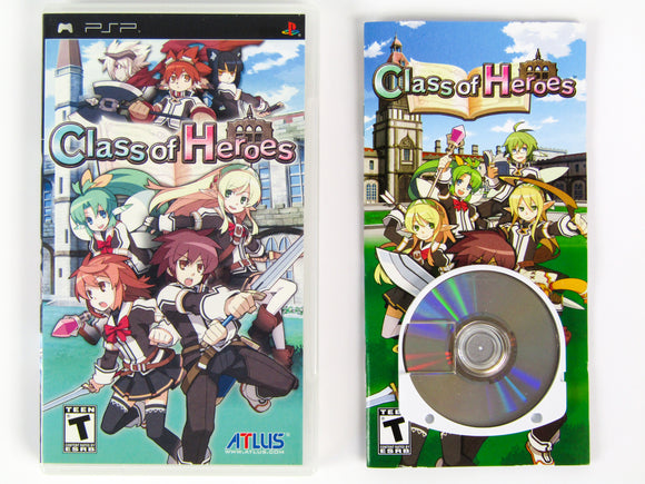 Class of Heroes (Playstation Portable / PSP)