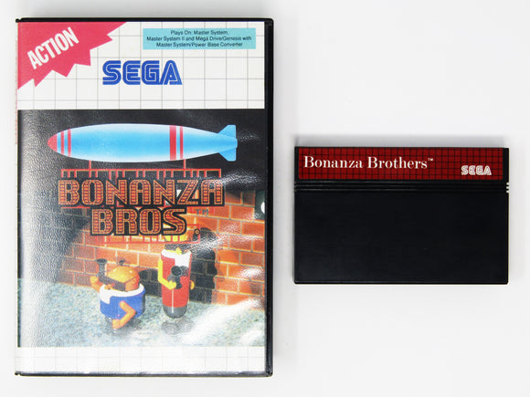 Bonanza Bros (PAL) (Sega Master System)