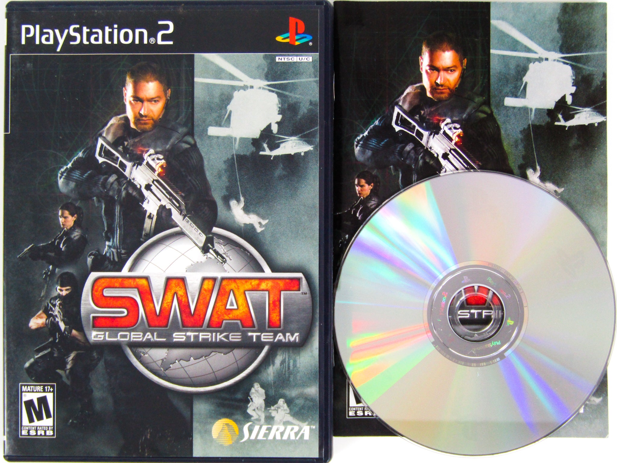 SWAT GLOBAL STRIKE TEAM SONY PLAYSTATION 2 (PS2) PAL-FR OCCASION SWAT GLOBAL STRIKE TEAM SONY PLAYSTATION 2 (PS2) PAL-FR OCCASION