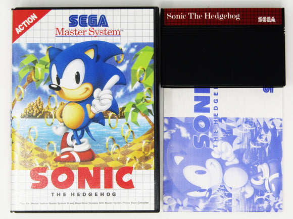 Sonic The Hedgehog [PAL] (Sega Master System)