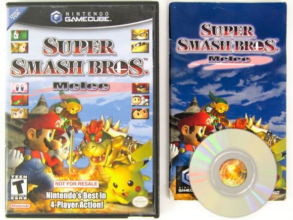 Super Smash Bros. Melee [Not For Resale] (Nintendo Gamecube)