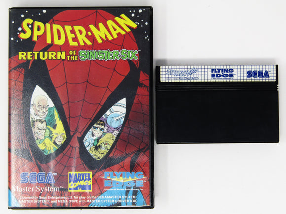Spiderman Return Of The Sinister Six [PAL] (Sega Master System)