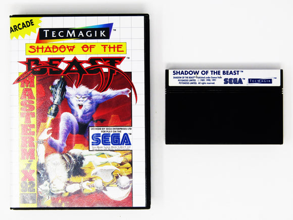 Shadow Of The Beast (PAL) (Sega Master System)