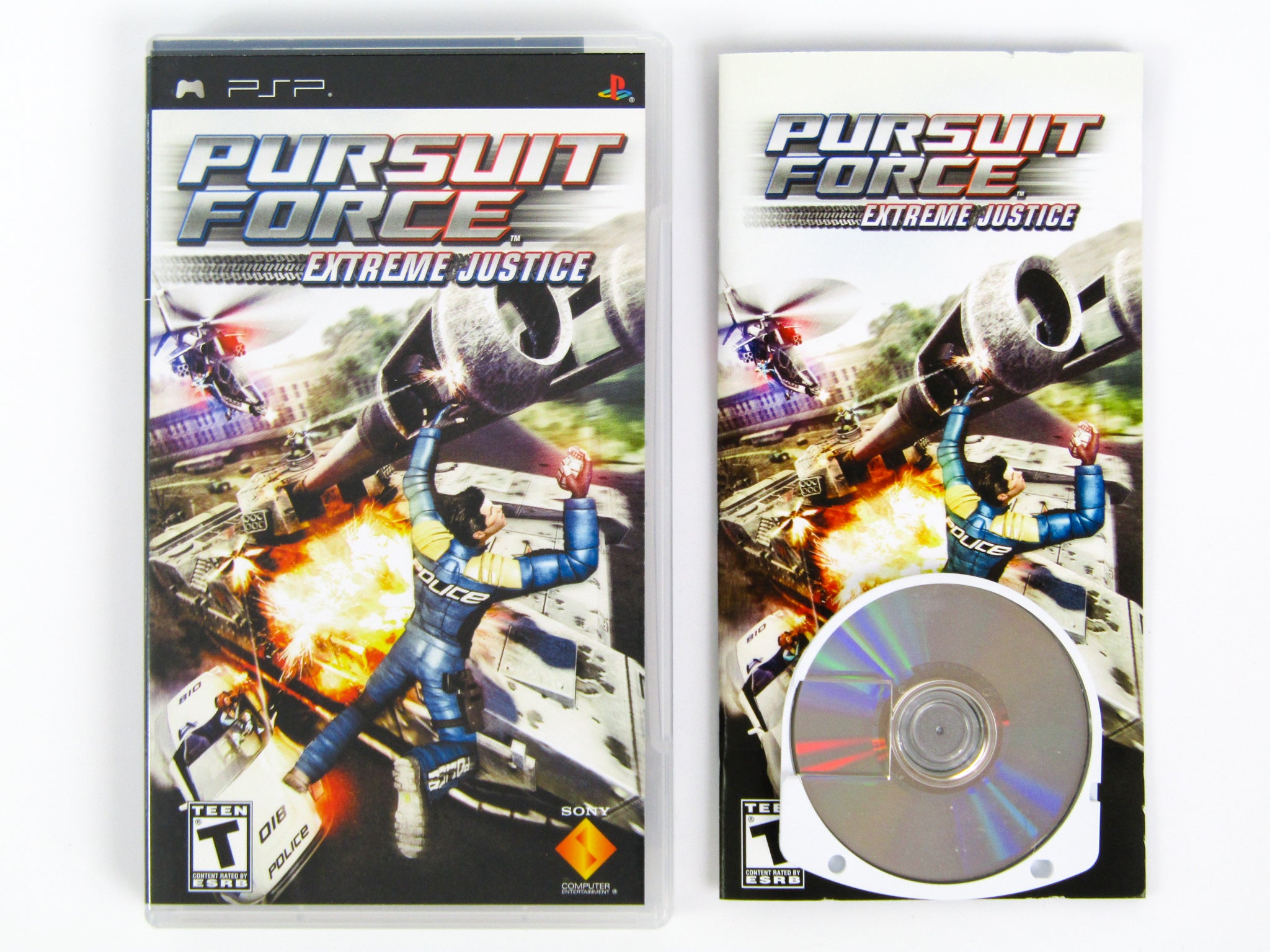 Pursuit Force: Extreme Justice (PSP) trouxe aventuras radicais