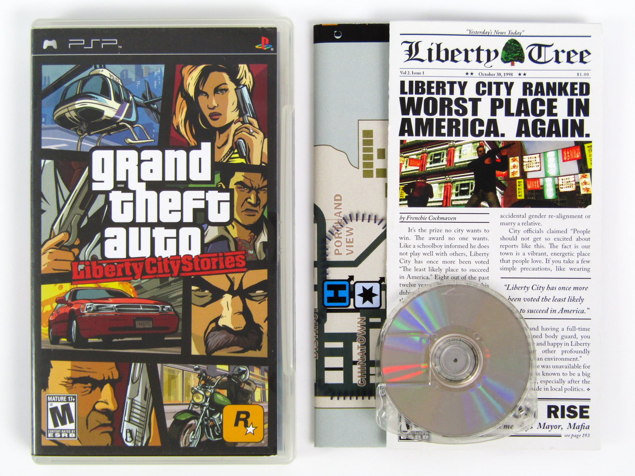 Grand Theft Auto Liberty City Stories - Psp, Console de Videogame  Playstation Portable Usado 92938957