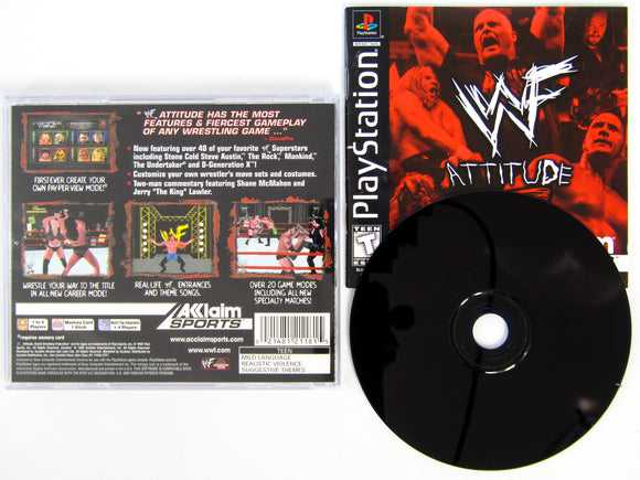 WWF Attitude (Playstation / PS1)