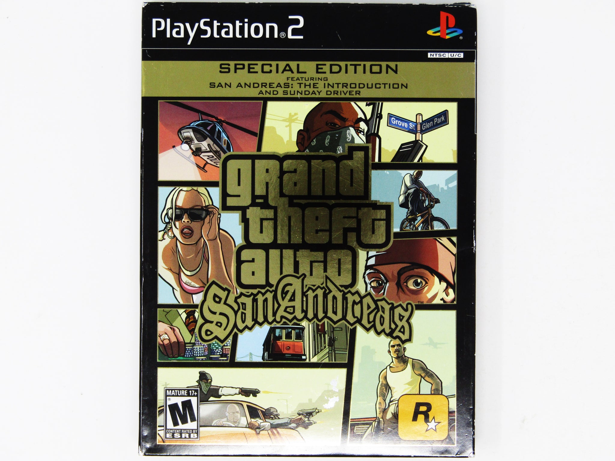 Grand Theft Auto San Andreas Special Edition Playstation 2 PS2 grand-theft-auto-san-andreas-special-edition-playstation-2-ps2