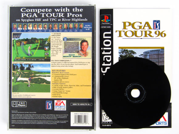 PGA Tour 96 [Long Box] (Playstation / PS1)