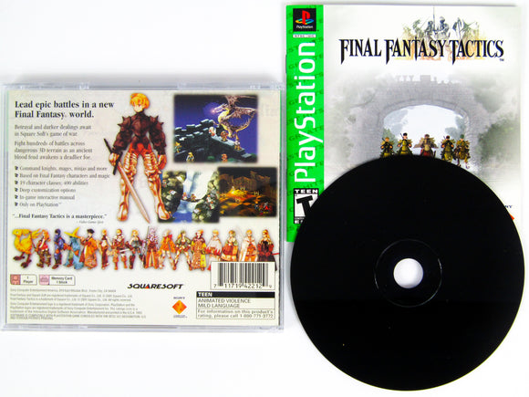 Final Fantasy Tactics [Greatest Hits] (Playstation / PS1)