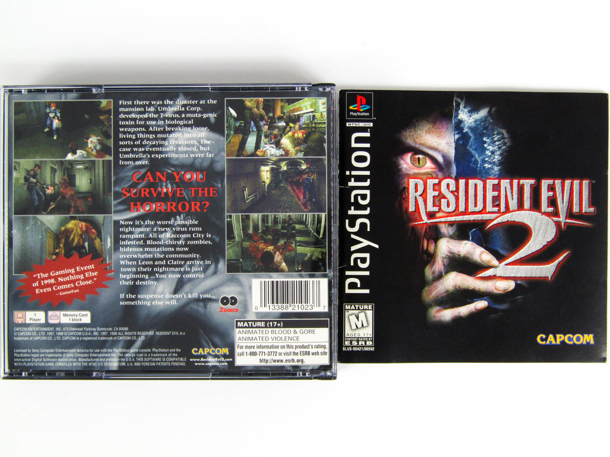 Resident Evil 2 (Playstation / PS1) – RetroMTL