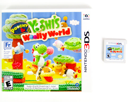 Poochy & Yoshi's Woolly World (Nintendo 3DS)