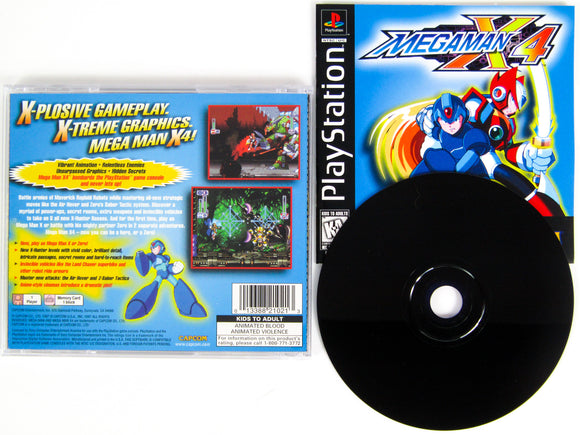 Mega Man X4 (Playstation / PS1)