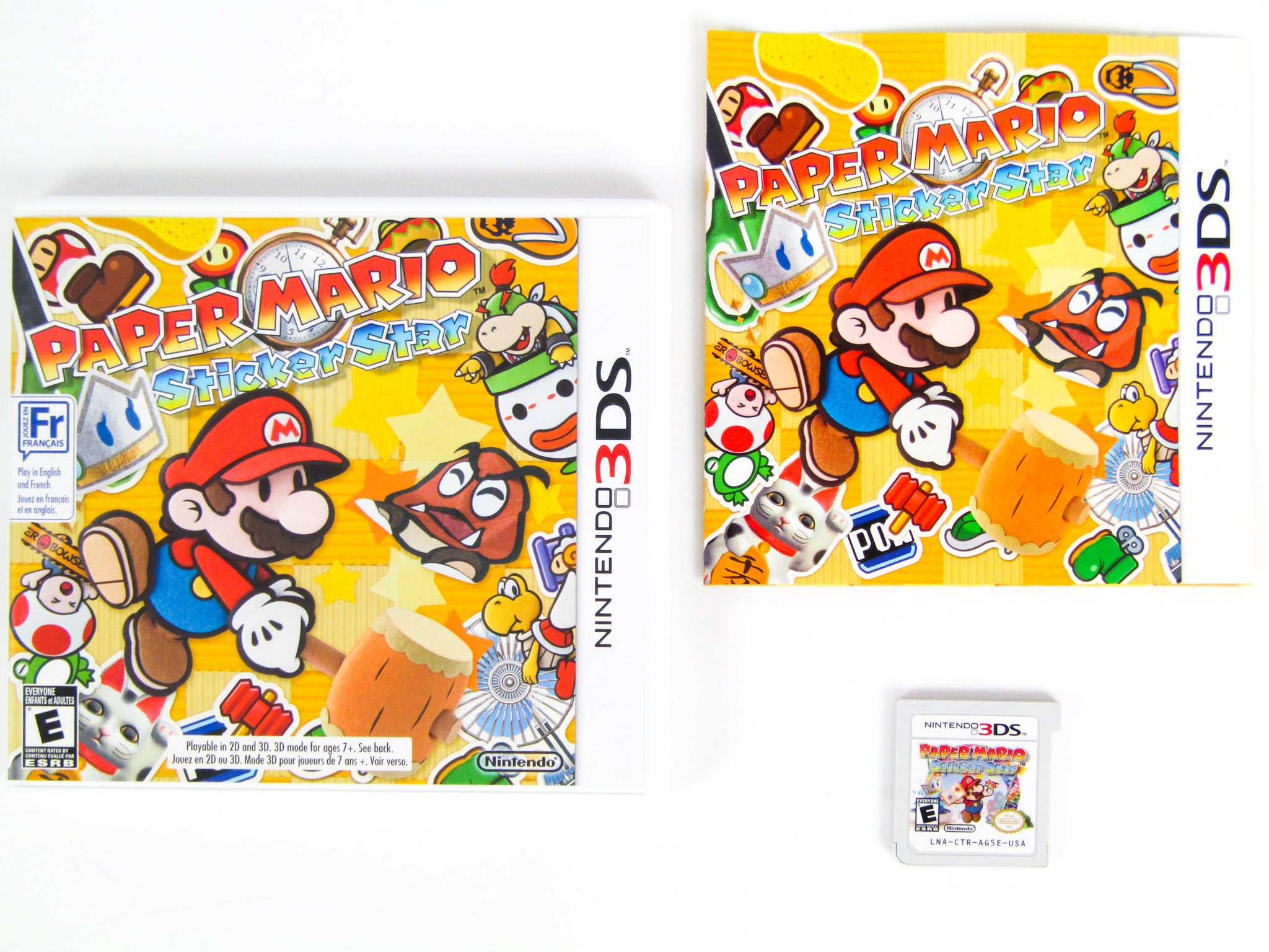 Super mario sticker cheap star 3ds