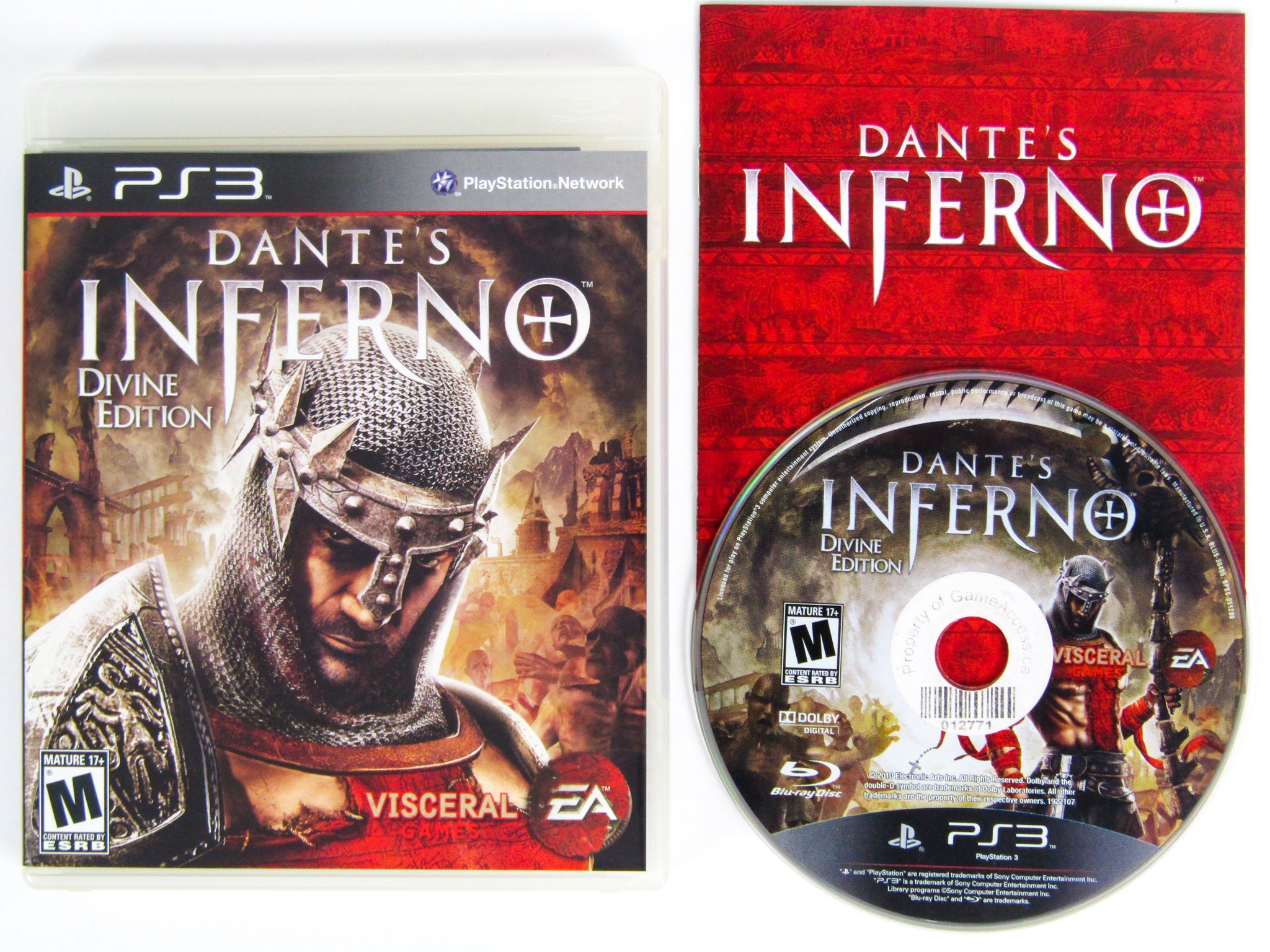 DANTE´S INFERNO Ultimate Edition -- PS3 PSN Playstation 3 -- Original com  Garantia -- - Escorrega o Preço