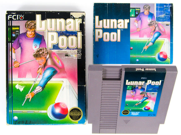 Lunar Pool [5 Screw] (Nintendo / NES)