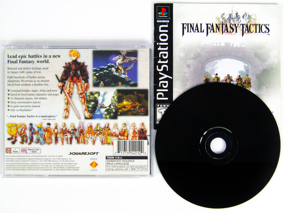 Final Fantasy Tactics (Playstation / PS1)