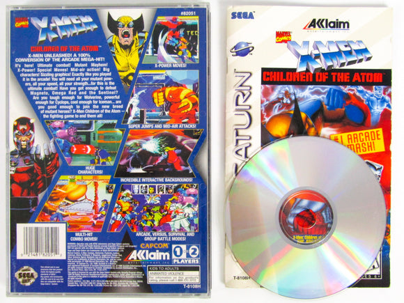 X-Men Children Of The Atom (Sega Saturn)