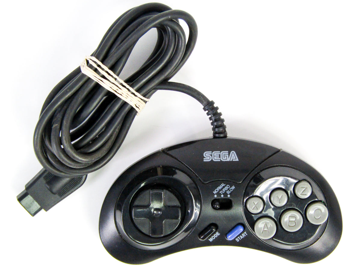Genesis Cbutton Sega Genesis 6 Button Turbo Controller Mini (Sega Genesis) – Retro MTL