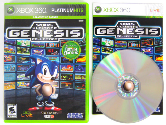 Sonic's Ultimate Genesis Collection [Platinum Hits] (Xbox 360)