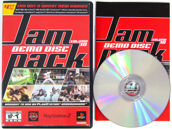 PlayStation Underground Jampack Vol. 10 (Playstation 2 / PS2)