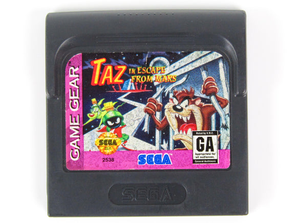 Taz In Escape From Mars (Sega Game Gear)