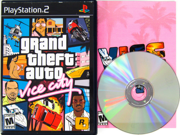 Grand Theft Auto Vice City (Playstation 2 / PS2)