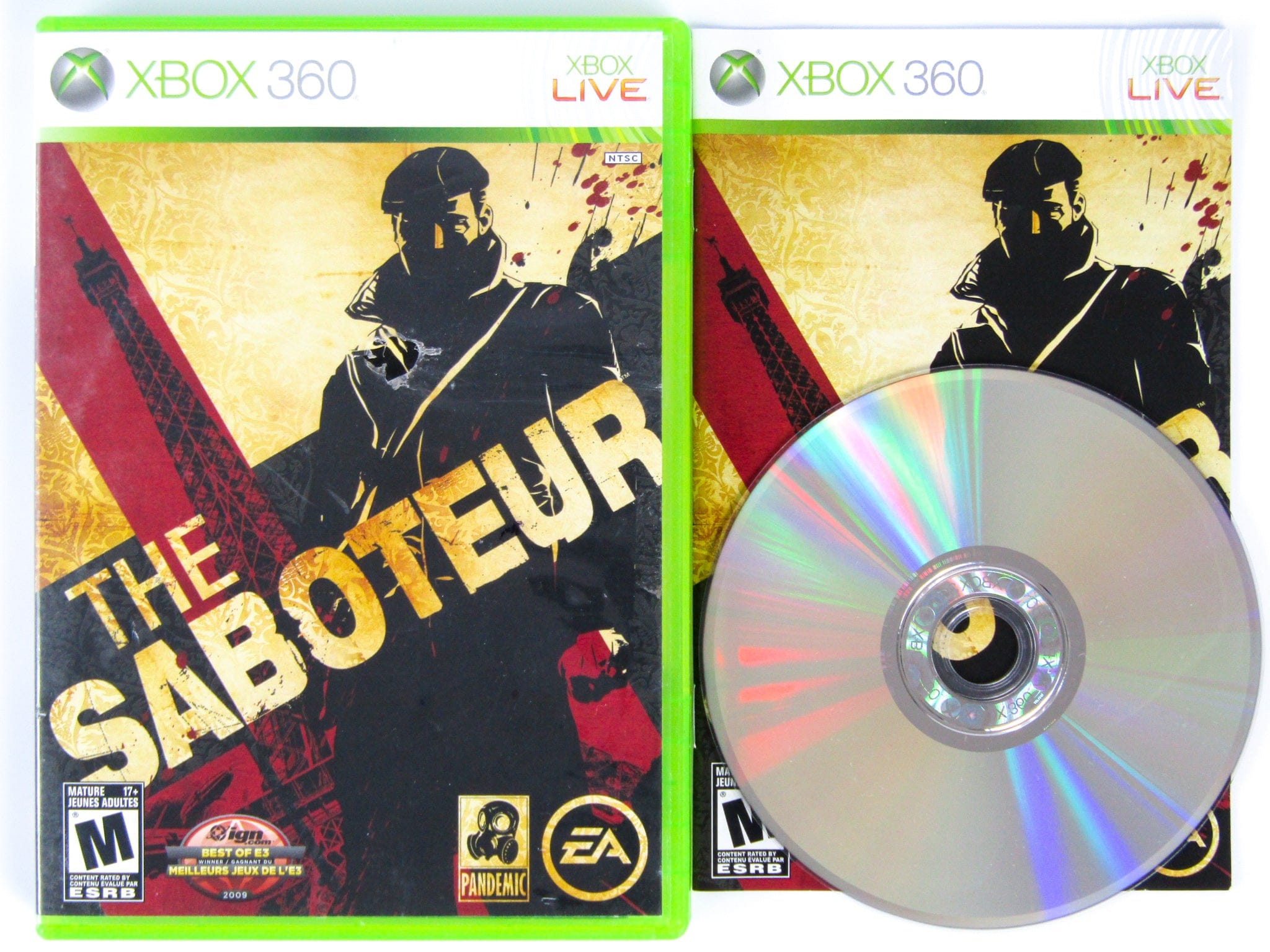 The Saboteur (Xbox 360) - RetroMTL