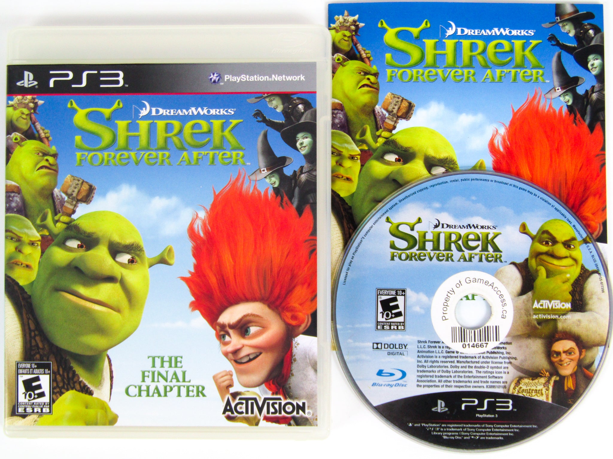 Shrek Forever After (Playstation 3 / PS3) – RetroMTL