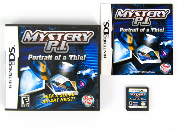 Mystery P.I. Portrait Of A Thief (Nintendo DS)