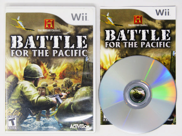 History Channel Battle For The Pacific (Nintendo Wii)