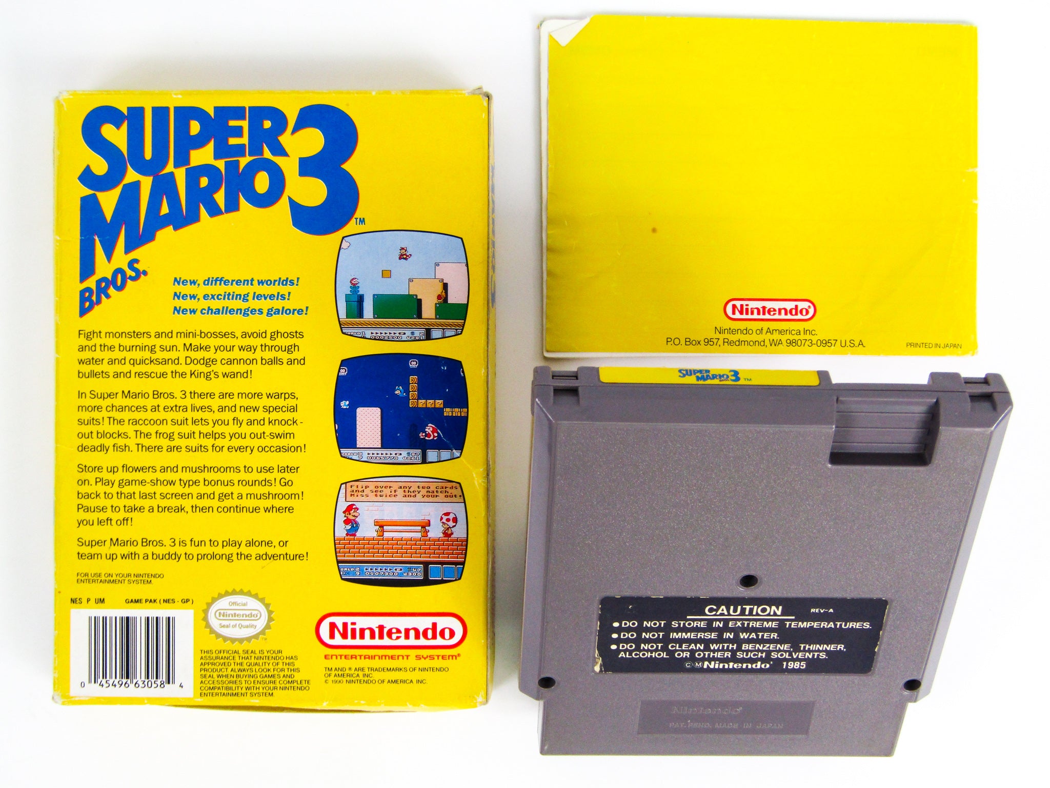 Super outlet Mario 3 Left Bros for Nintendo NES Box Only