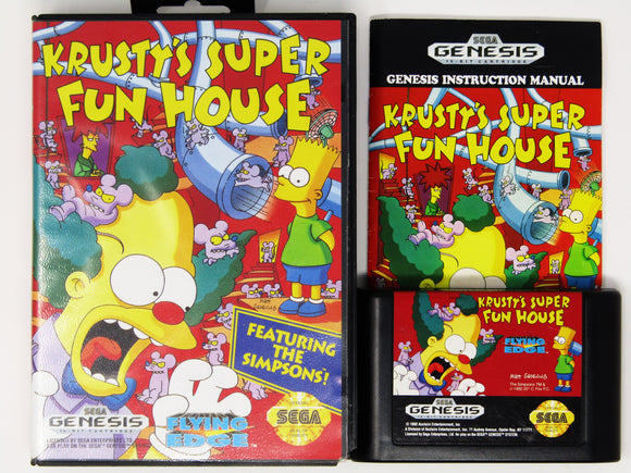 Krusty's Super Fun House (Sega Genesis)