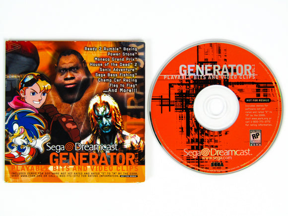 Generator Vol. 1 (Sega Dreamcast)