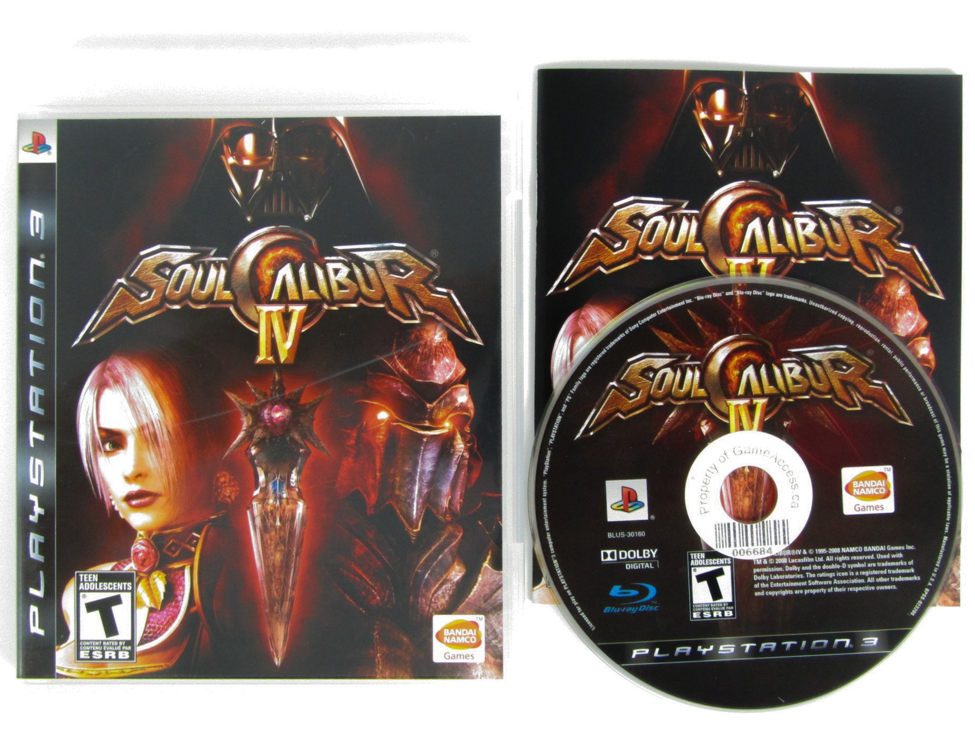 SoulCalibur IV Steelbook - PS3 - Jeu Occasion Pas Cher