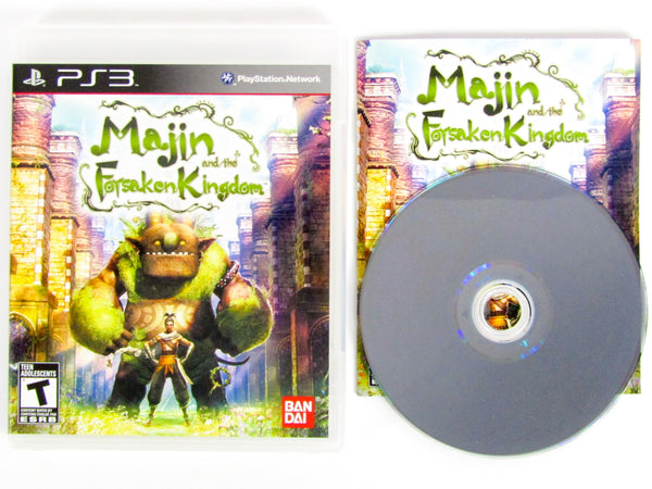 Jeu PS3 Majin And The Forsaken Kingdom – Version PAL, Très Bon état, Boîte Et Notice