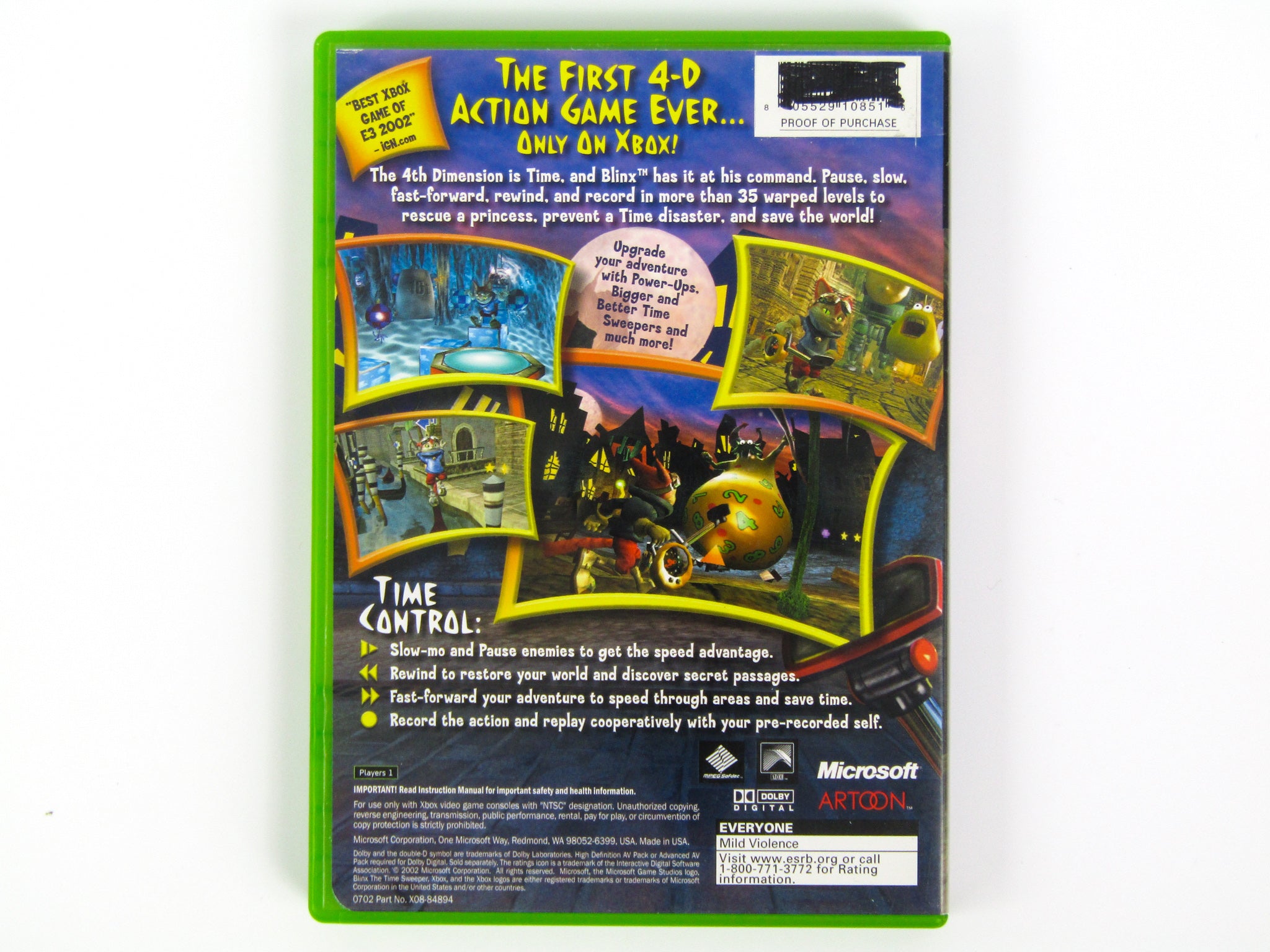 Blinx the Time Sweeper (Xbox) - RetroMTL