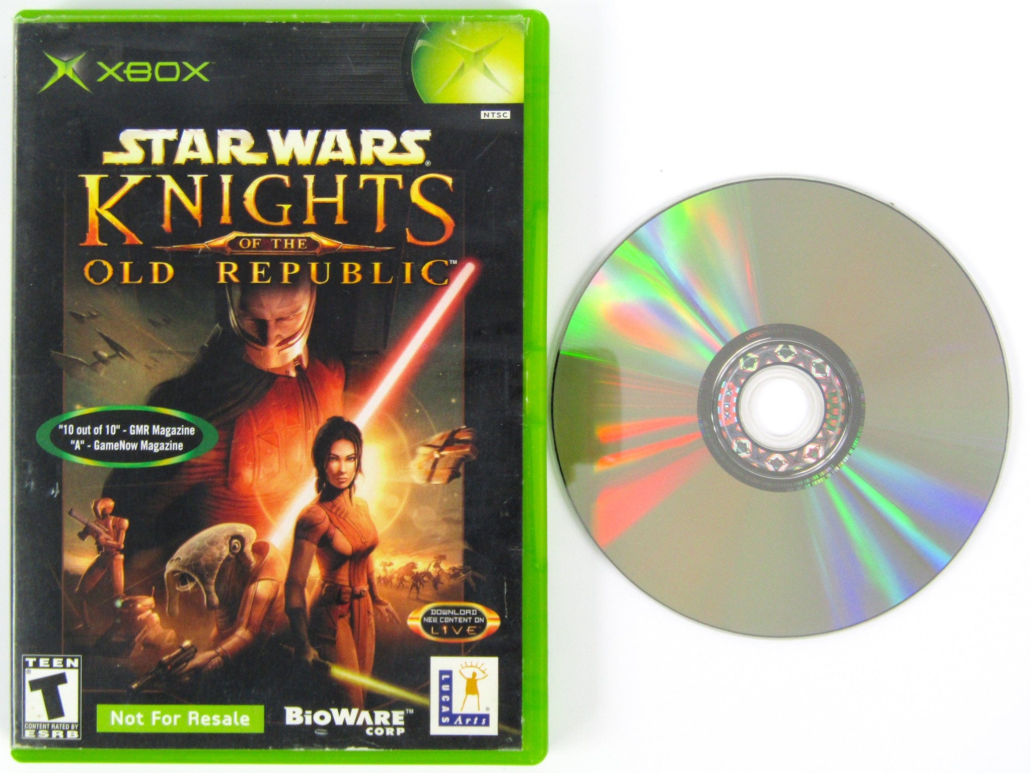 Star Wars Knights of the Old Republic [Not for Resale] (Xbox) - RetroMTL