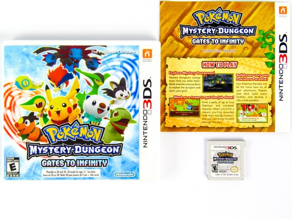 Pokemon Mystery Dungeon Gates To Infinity (Nintendo 3DS)