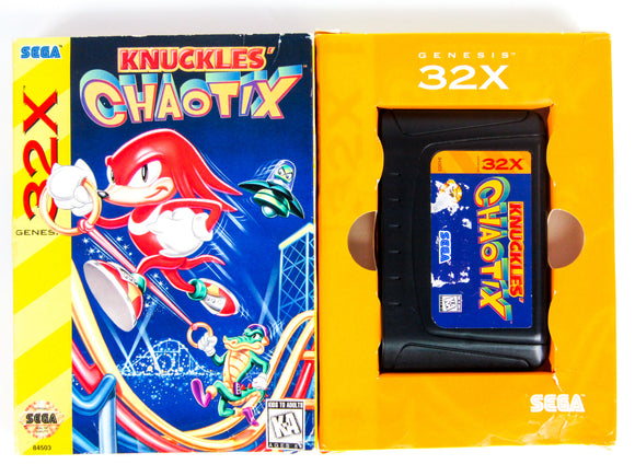 Sega 32X Longplay - Knuckles Chaotix 